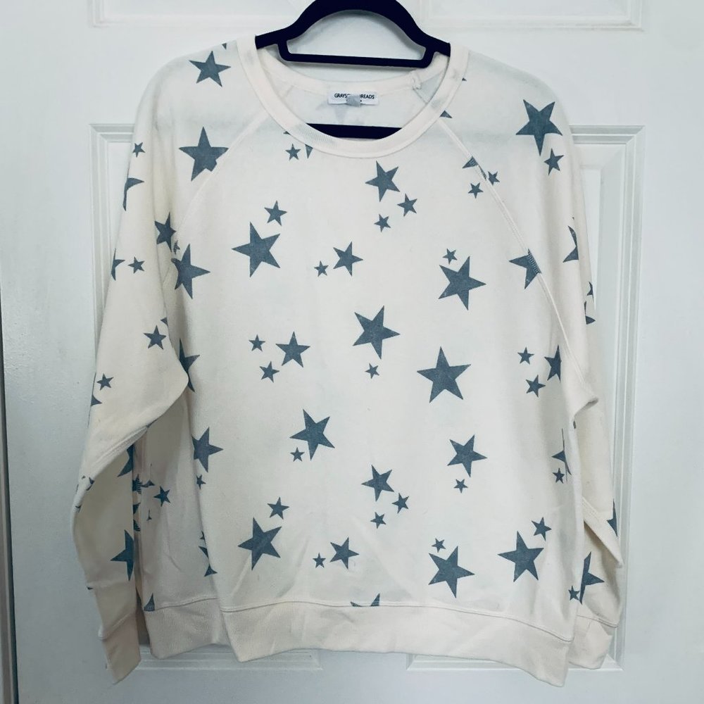 Grayson Threads Stars Sweatshirt NWOT - Picture 5 of 12